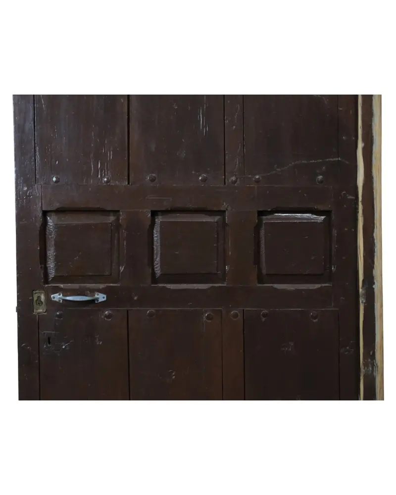 Puerta Rustica con Tres Cuarterones, Siglo XIX, Puertas y Arquitectónico, Siglo XIX · vista 2/5