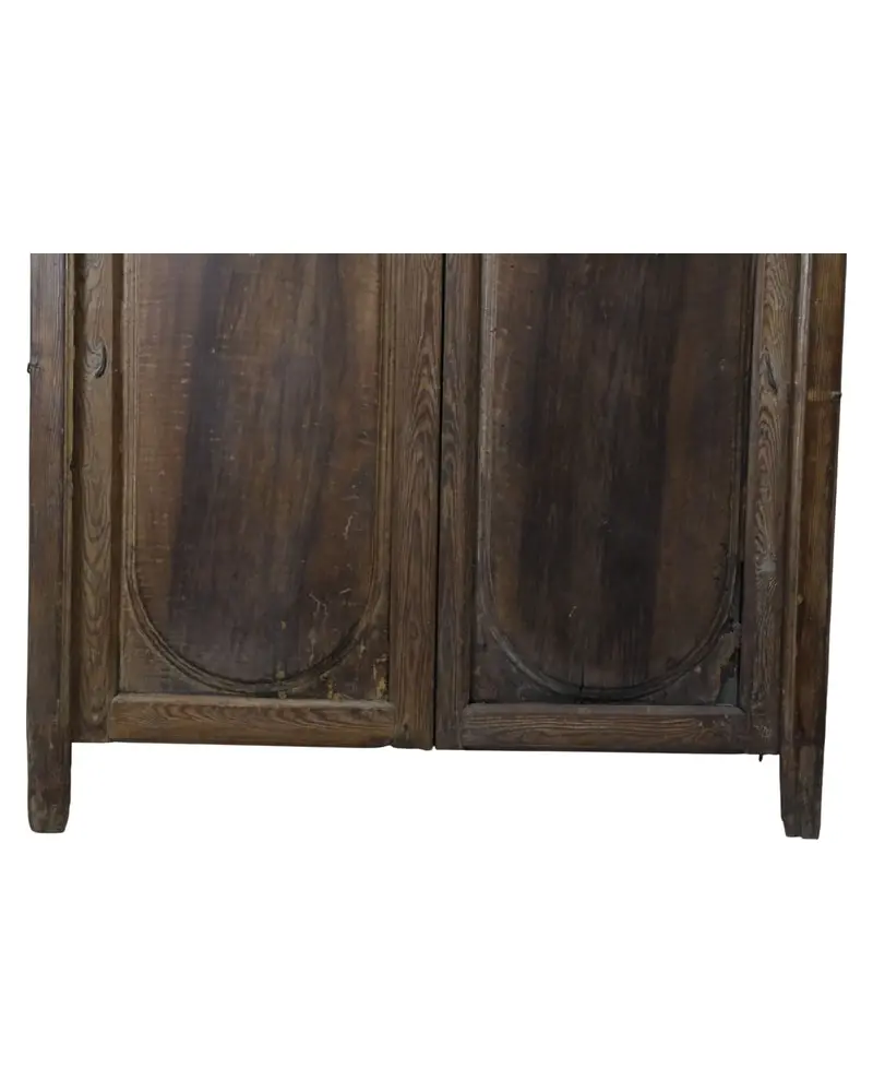 Puerta castellana de dos hojas, XVIII - XIX, madera de pino silvestre, Puertas y Arquitectónico, Siglo XVIII · vista 3/11