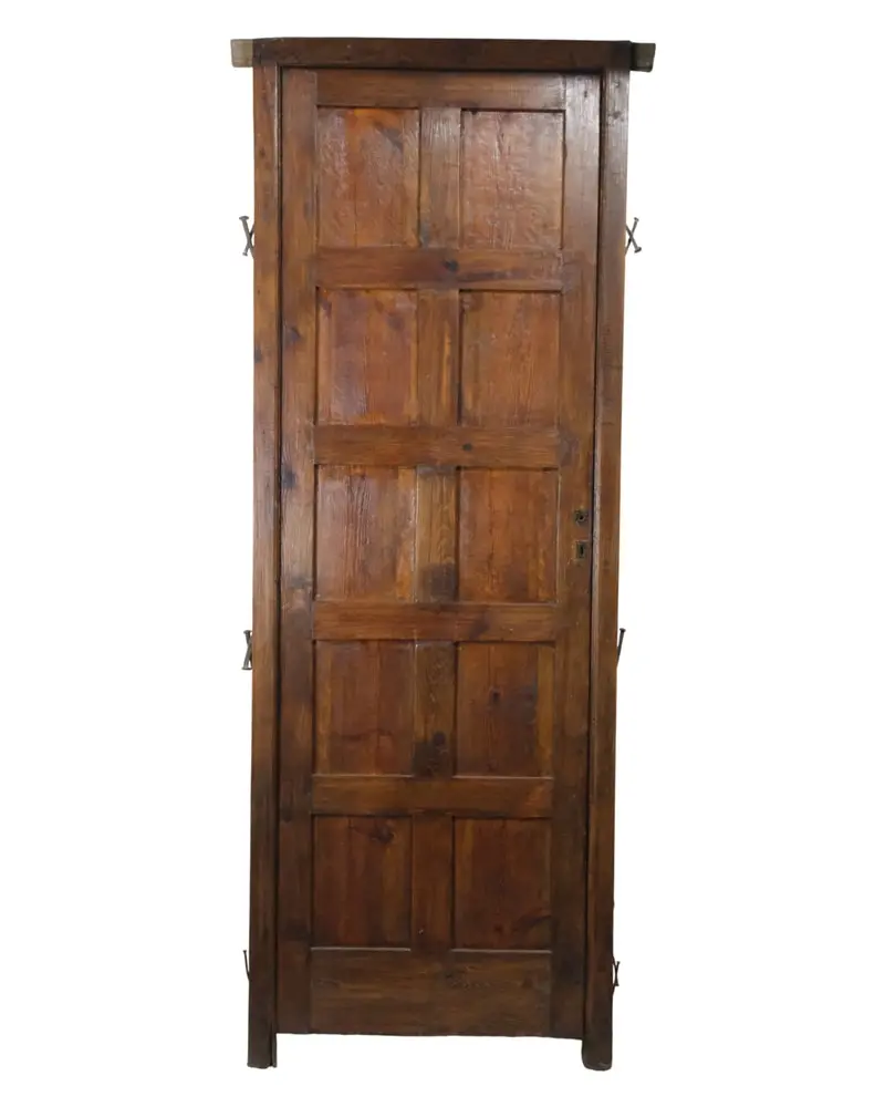 Puerta de Madera de Pino, finales del Siglo XIX, Guadalajara, Puertas y Arquitectónico, Siglo XIX · vista 9/13