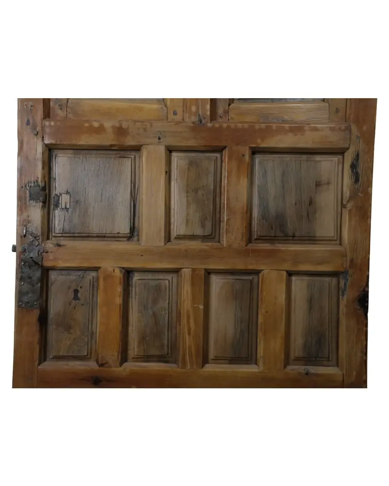 Puerta castellana del Siglo XVIII con cuarterones de pino y nogal, Puertas y Arquitectónico, Siglo XVIII · vista 5/11
