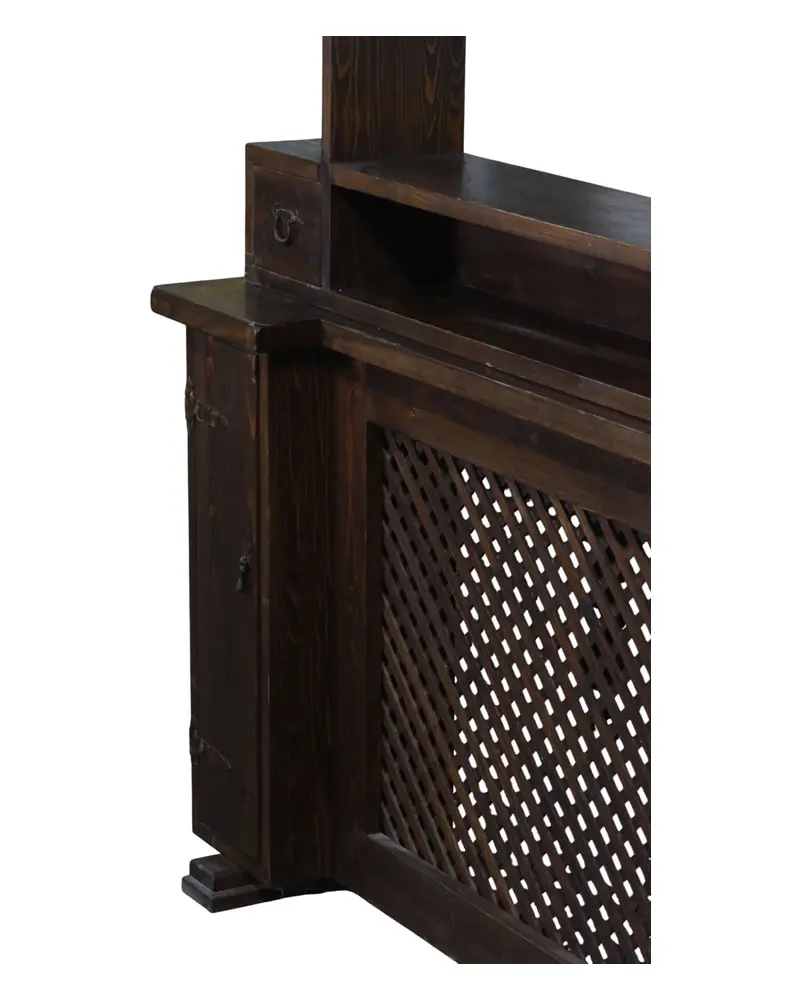 Mueble de Pino del Siglo XX con Cubre Radiador, Armarios y Vitrinas, Siglo XXI · vista 7/8
