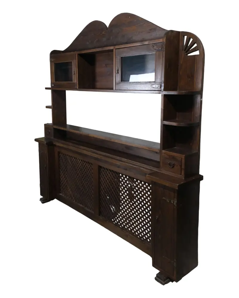 Mueble de Pino del Siglo XX con Cubre Radiador, Armarios y Vitrinas, Siglo XXI · vista 2/8