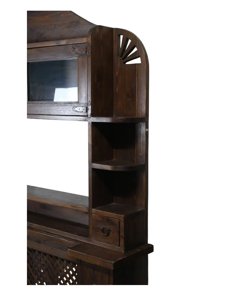 Mueble de Pino del Siglo XX con Cubre Radiador, Armarios y Vitrinas, Siglo XXI · vista 4/8