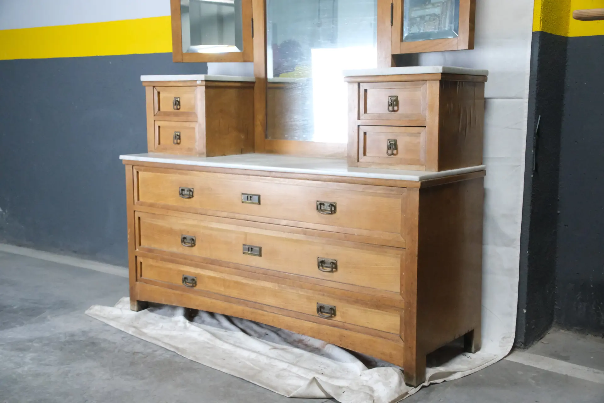 Mueble con Espejo, Siglo XX, Armarios y Vitrinas, Siglo XX · vista 6/15