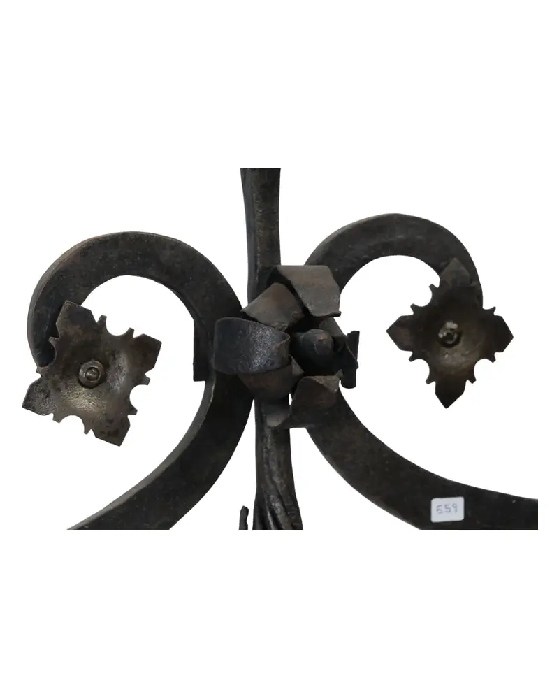 Macetero de Hierro para Chimenea, Siglo XVIII, Herrería y Metal, Siglo XVIII · vista 3/6