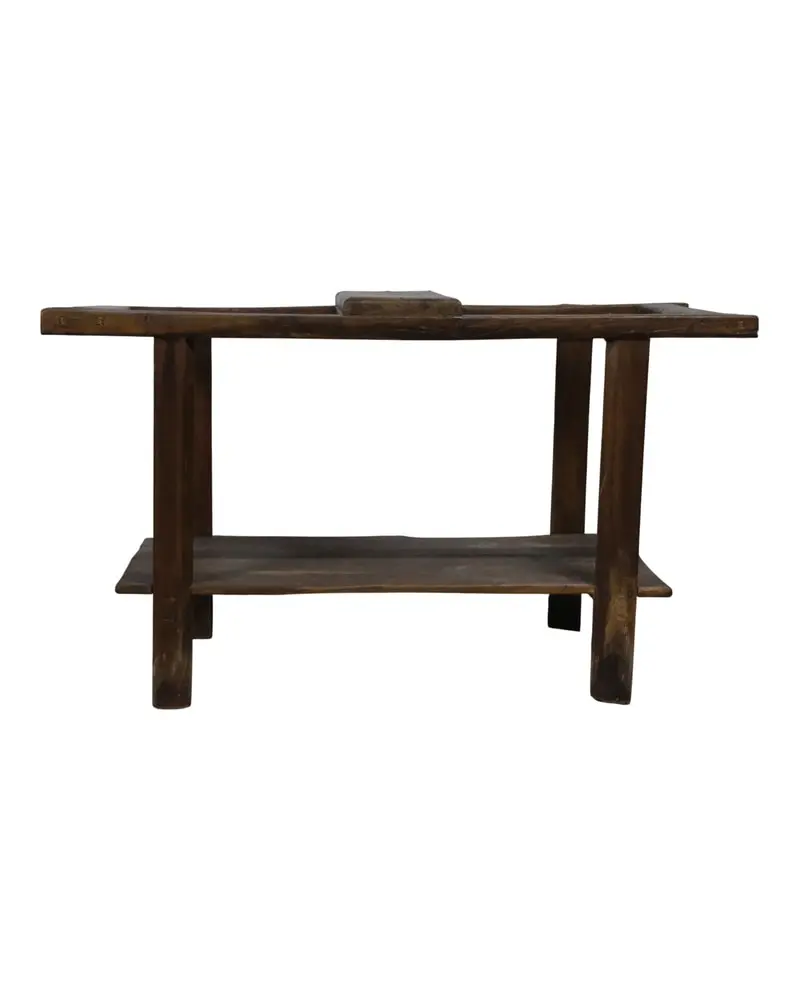 Cantarera Doble del Siglo XX en Madera Oscura, Objetos Decorativos, Siglo XX