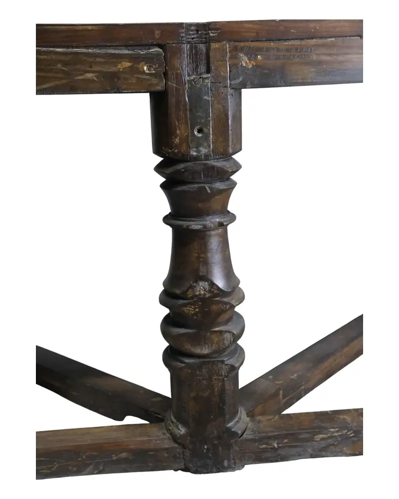 Mesa Frailera del Siglo XVIII de Convento de Castilla, Mesas, Siglo XVIII · vista 8/10