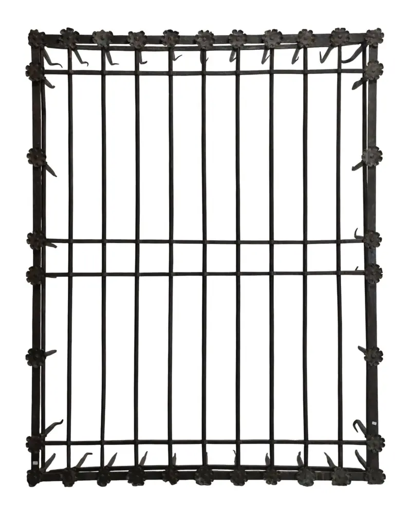 Reja Castellana del Siglo XVII en Hierro Forjado, Herrería y Metal, Siglo XVII
