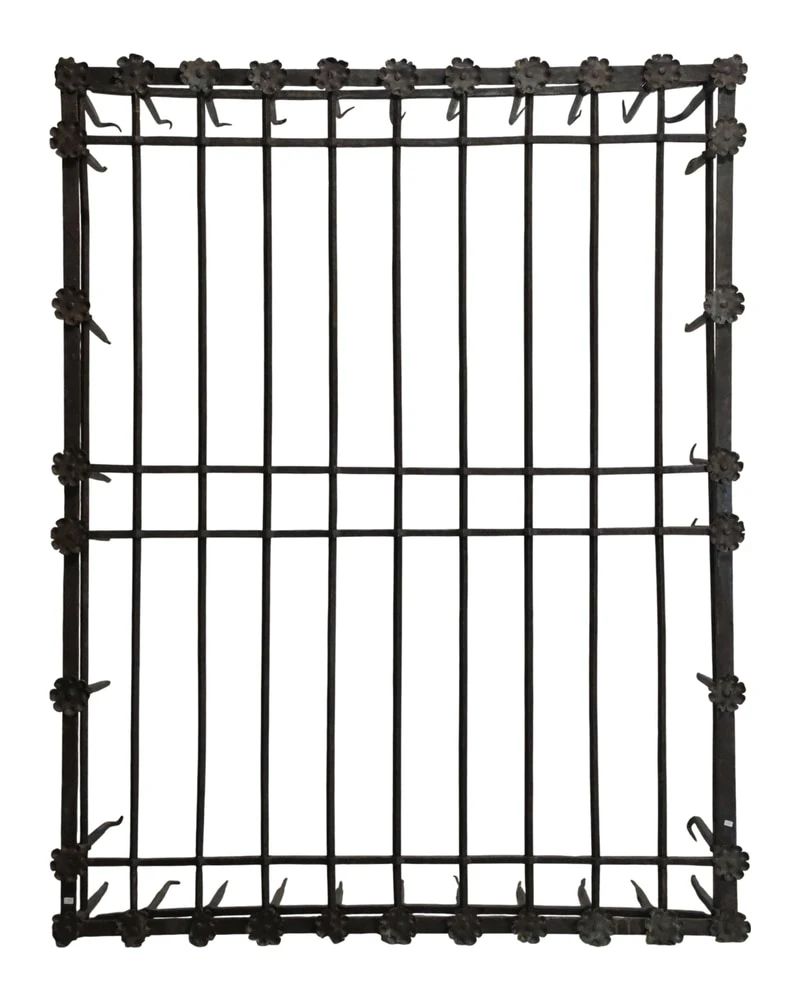 Reja Castellana del Siglo XVII en Hierro Forjado, Herrería y Metal, Siglo XVII