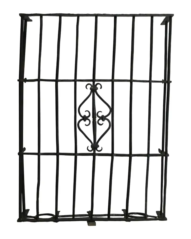 Reja de Ventana del Siglo XVII de Hierro Forjado en Castilla