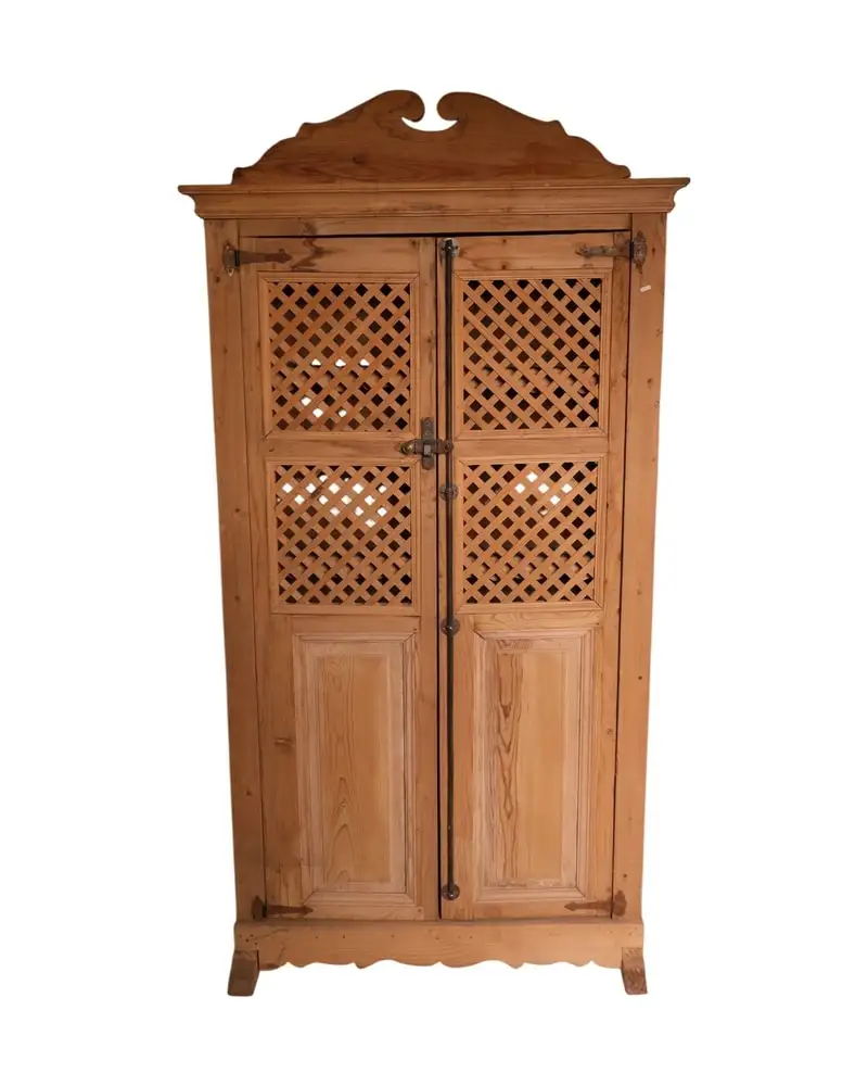 Alacena Española del Siglo XIX-XX en Madera Maciza