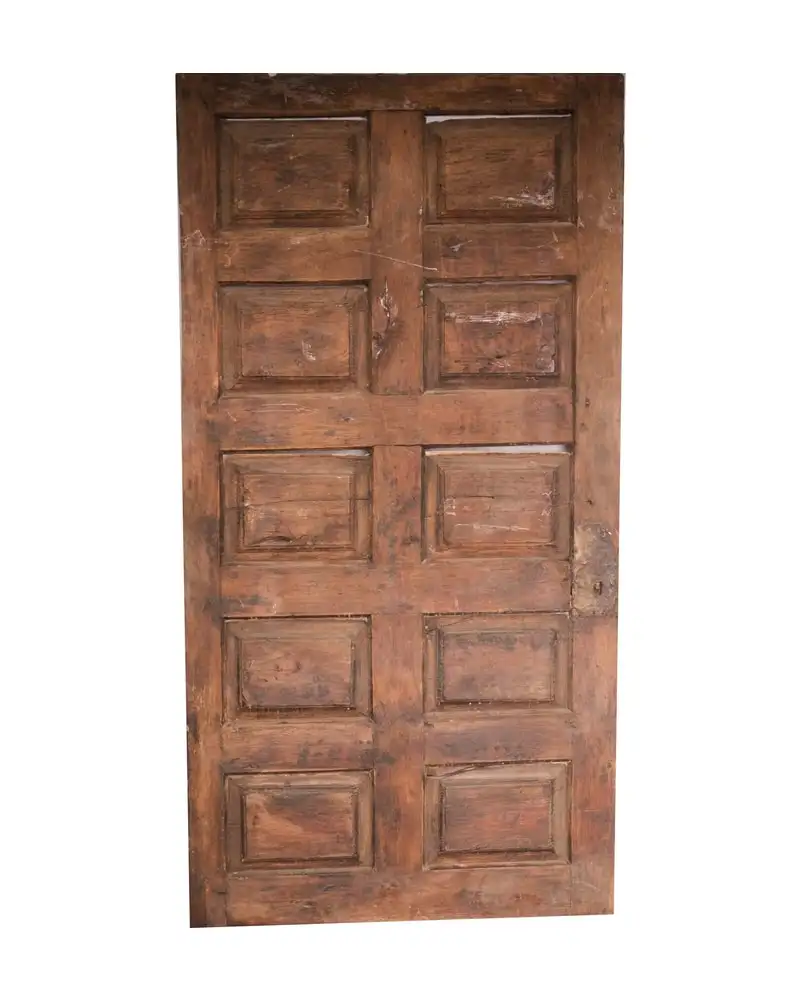 Puerta Antigua del Siglo XVIII-XIX en Madera Maciza