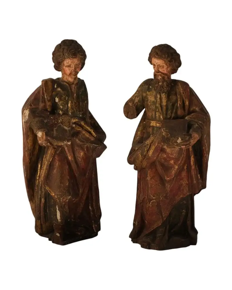 Esculturas de Madera Policromada del Siglo XVIII