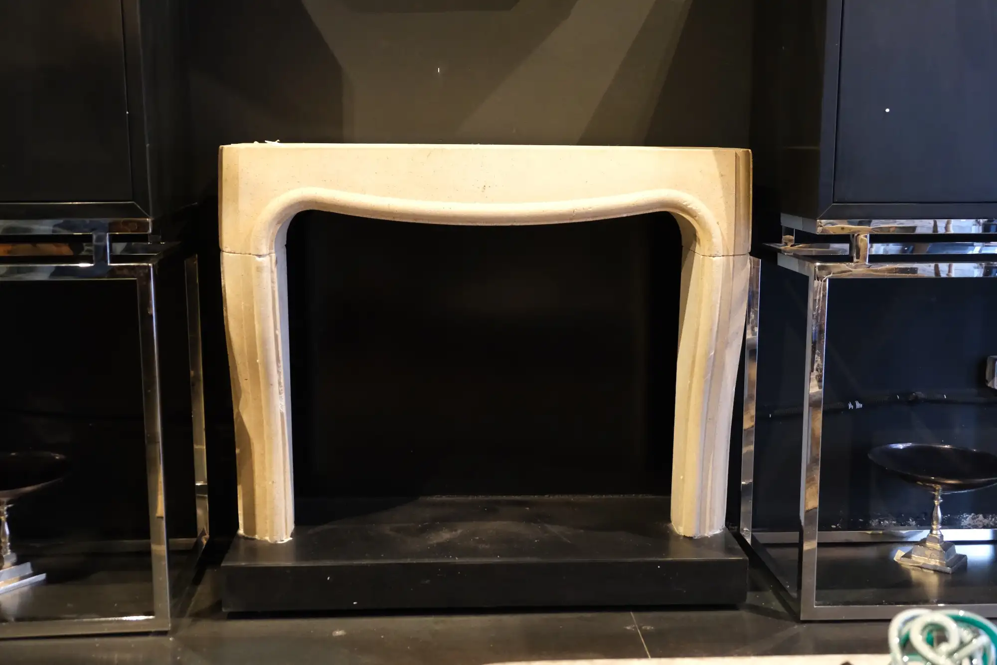 Chimenea de Piedra Caliza
