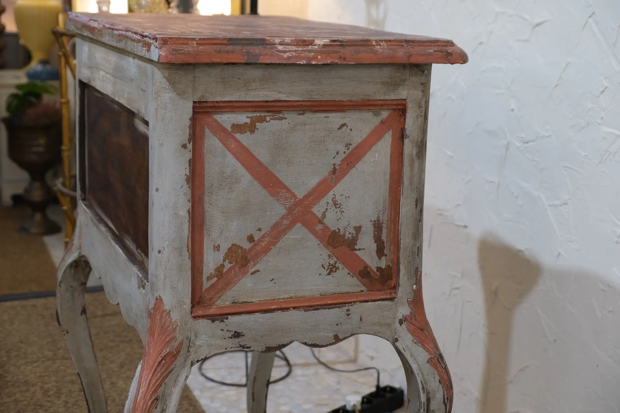 Cómoda del Siglo XIX en Madera Pintada · vista 8/8