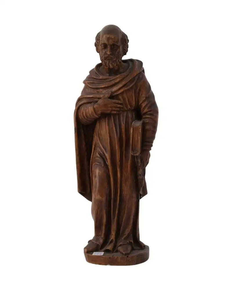 Escultura Religiosa del Siglo XVIII en Madera Tallada