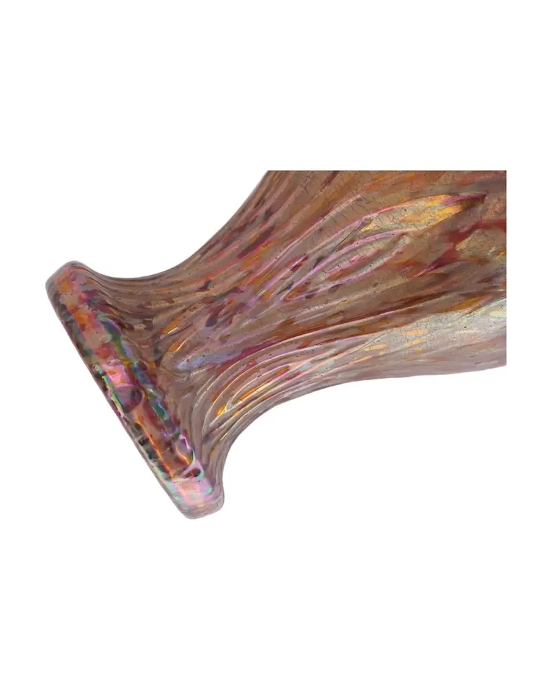 20th Century Glass Vases in Amber Tones - 9/10