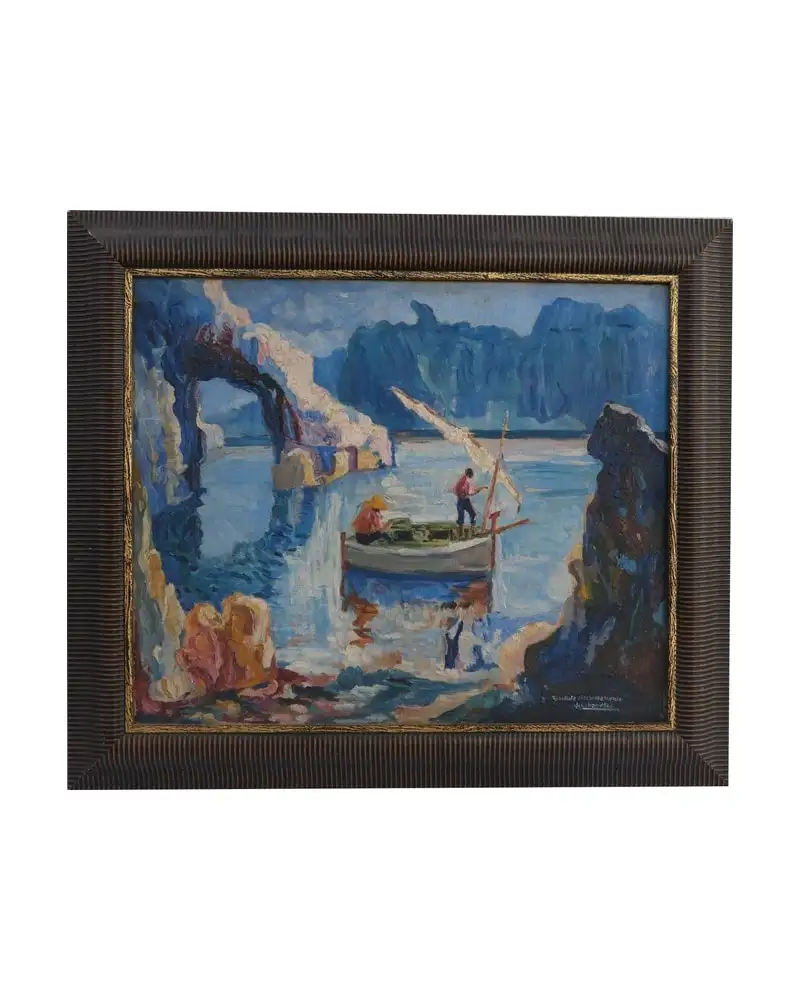 Cuadro Mallorquín de Canabelles del Siglo XX