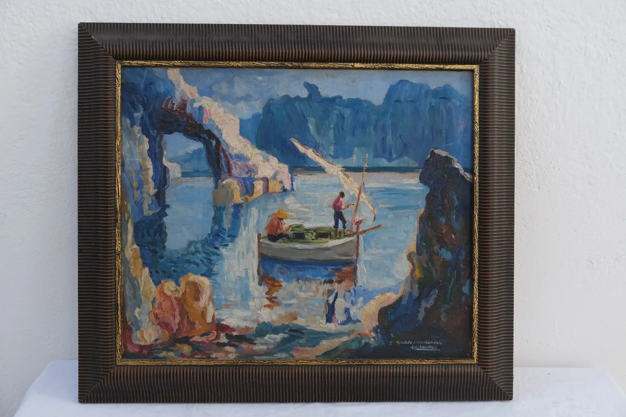 Cuadro Mallorquín de Canabelles del Siglo XX