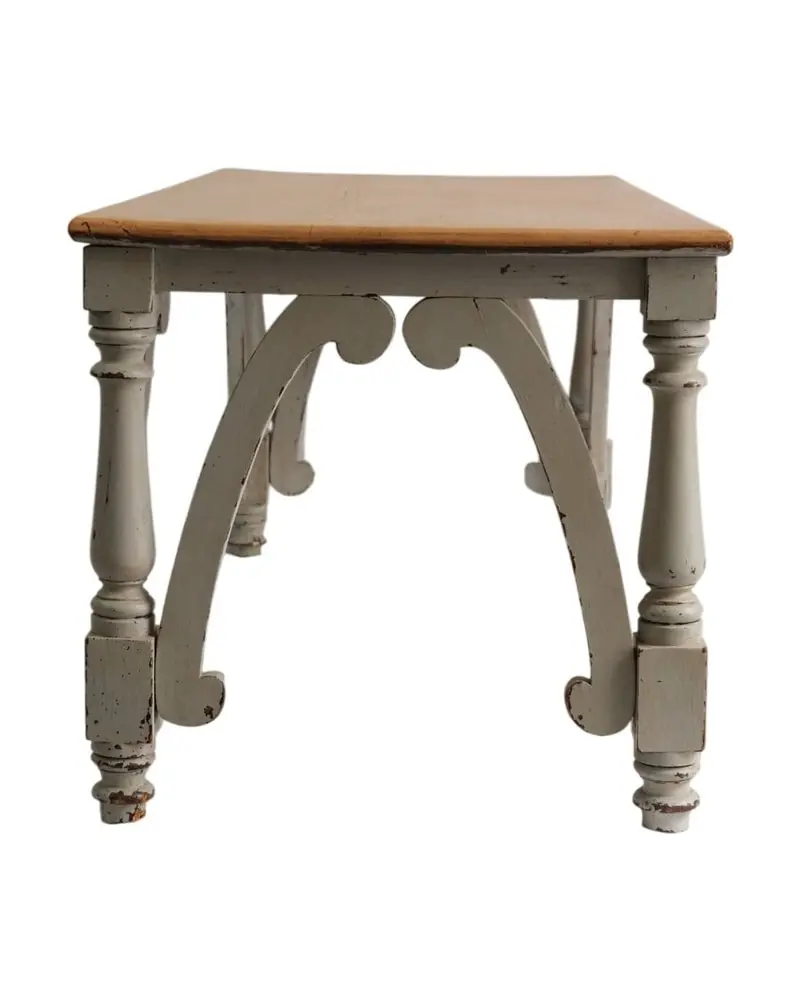 Mesa de Comedor del Siglo XIX en Madera Pintada, Mesas, Siglo XIX · vista 9/11