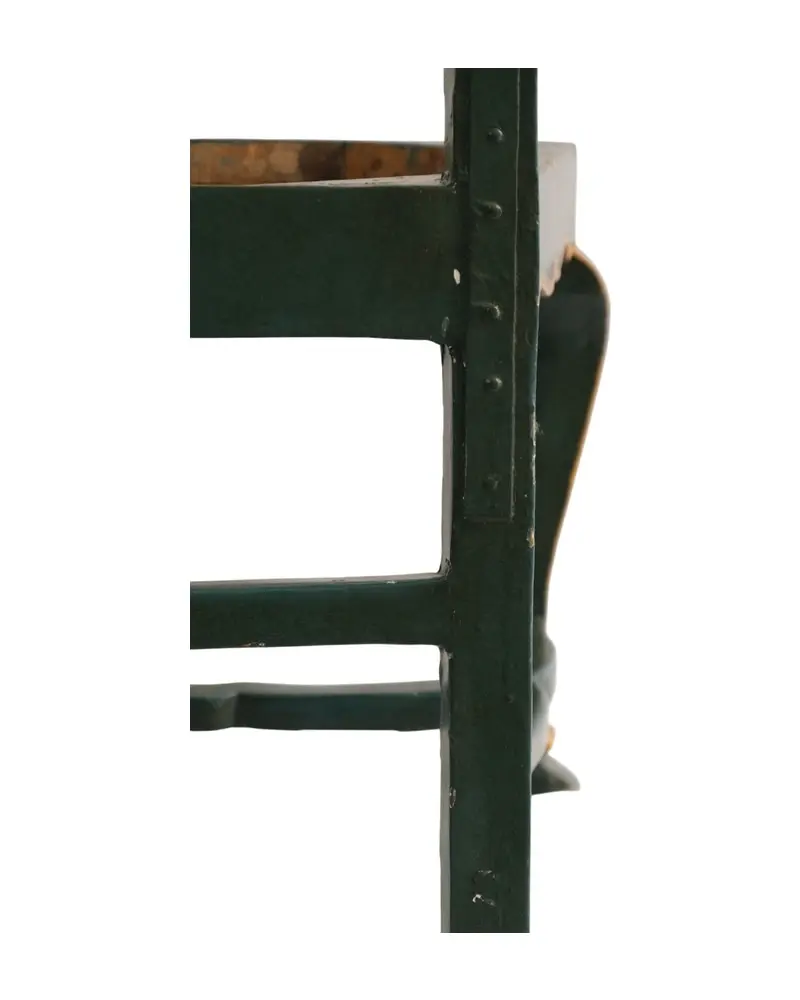 Silla de Respaldo Alto del Siglo XVIII en Madera Pintada y Dorada, Sillas y Asientos, Siglo XVIII · vista 9/13