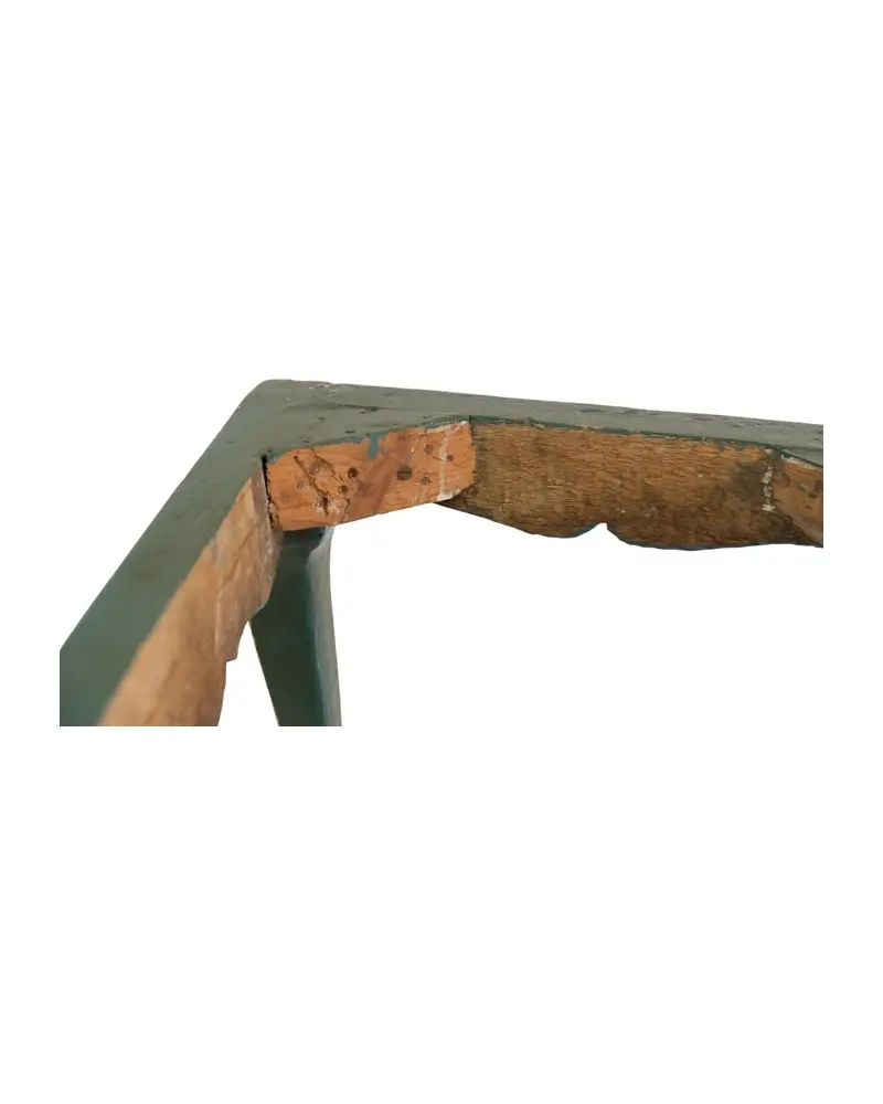 Silla de Respaldo Alto del Siglo XVIII en Madera Pintada y Dorada, Sillas y Asientos, Siglo XVIII · vista 7/13