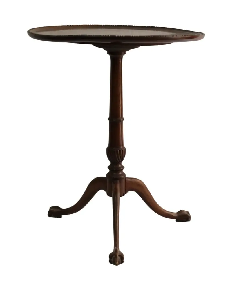 Mesa Auxiliar del Siglo XIX en Madera Tallada, Mesas, Siglo XIX · vista 2/8
