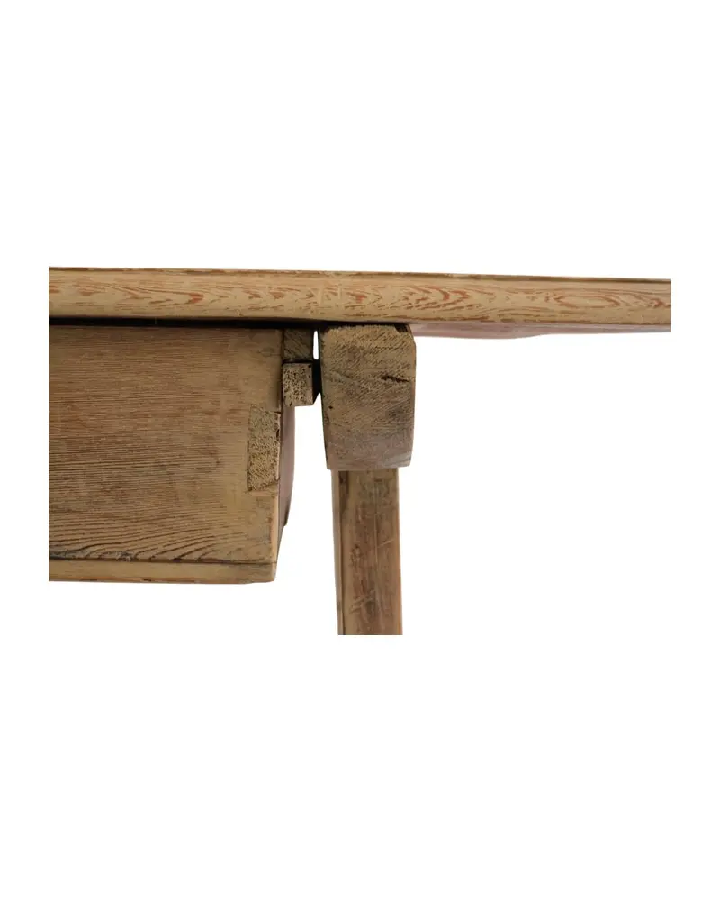 Mesa de Trabajo del Siglo XIX en Madera Natural, Mesas, Siglo XIX · vista 8/17