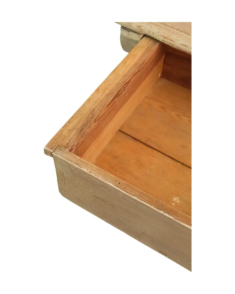 Mesa de Trabajo del Siglo XIX en Madera Natural, Mesas, Siglo XIX · vista 13/17