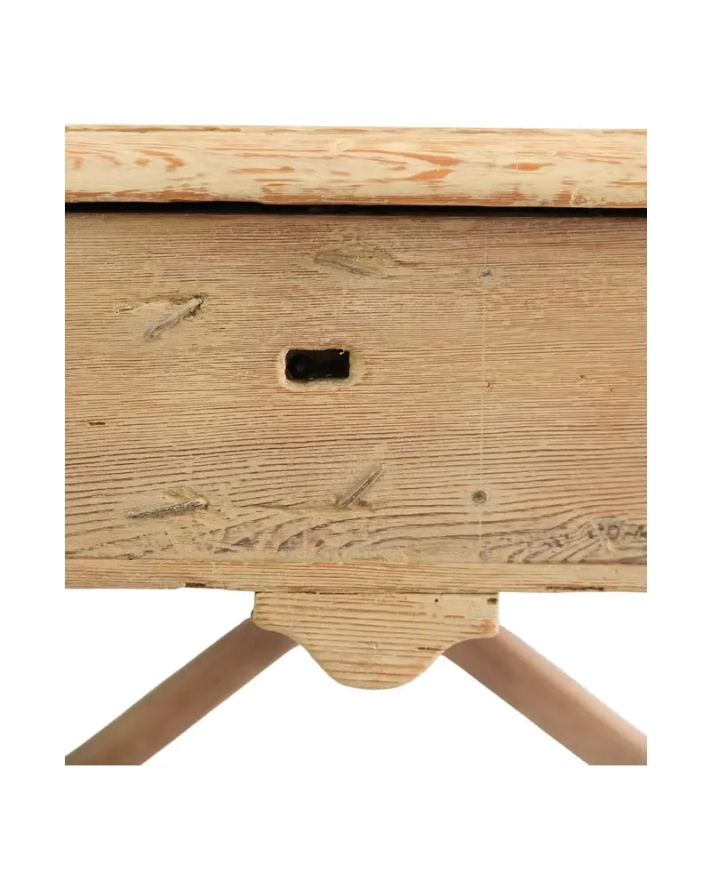 Mesa de Trabajo del Siglo XIX en Madera Natural, Mesas, Siglo XIX · vista 9/17