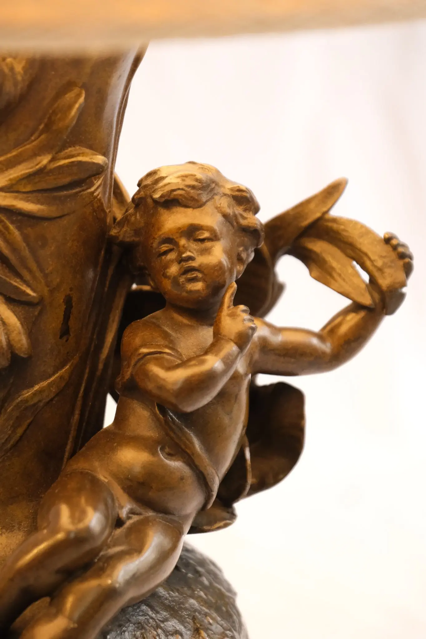 Lámparas de Mesa del Siglo XX con Figuras de Niños, Iluminación, Primera mitad del siglo XX · vista 4/11