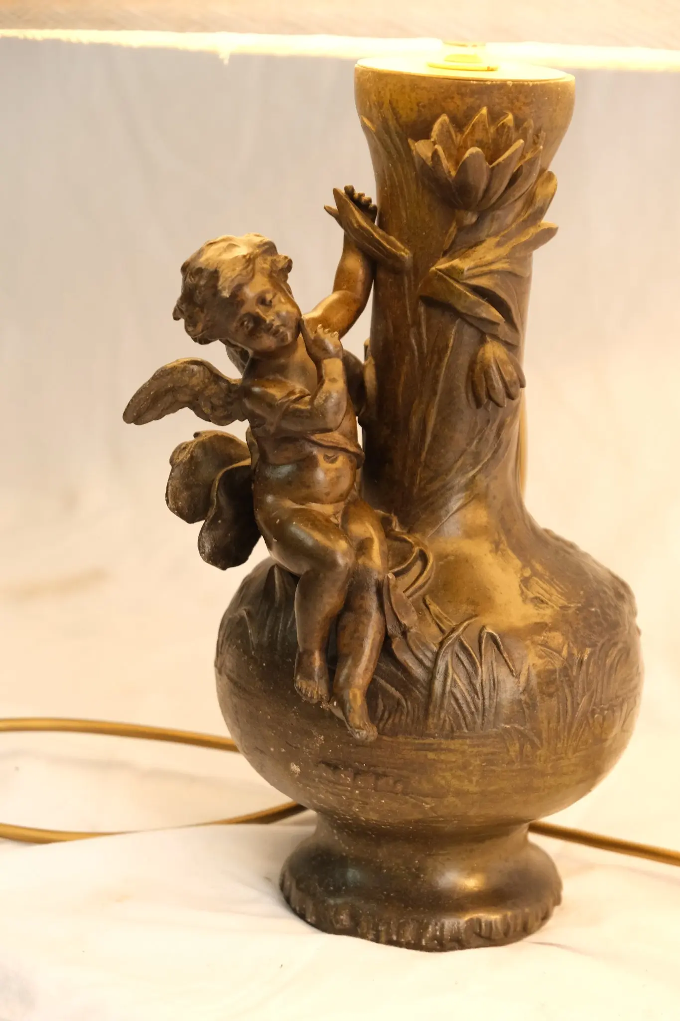 Lámparas de Mesa del Siglo XX con Figuras de Niños, Iluminación, Primera mitad del siglo XX · vista 6/11