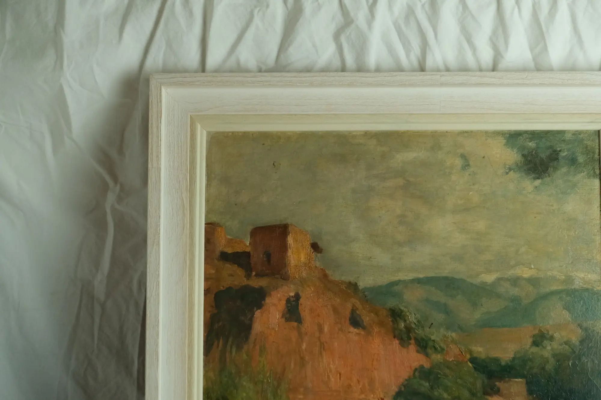 Pintura del Siglo XX de Paisaje con Edificios, Arte y Pintura, Primera mitad del siglo XX · vista 2/8