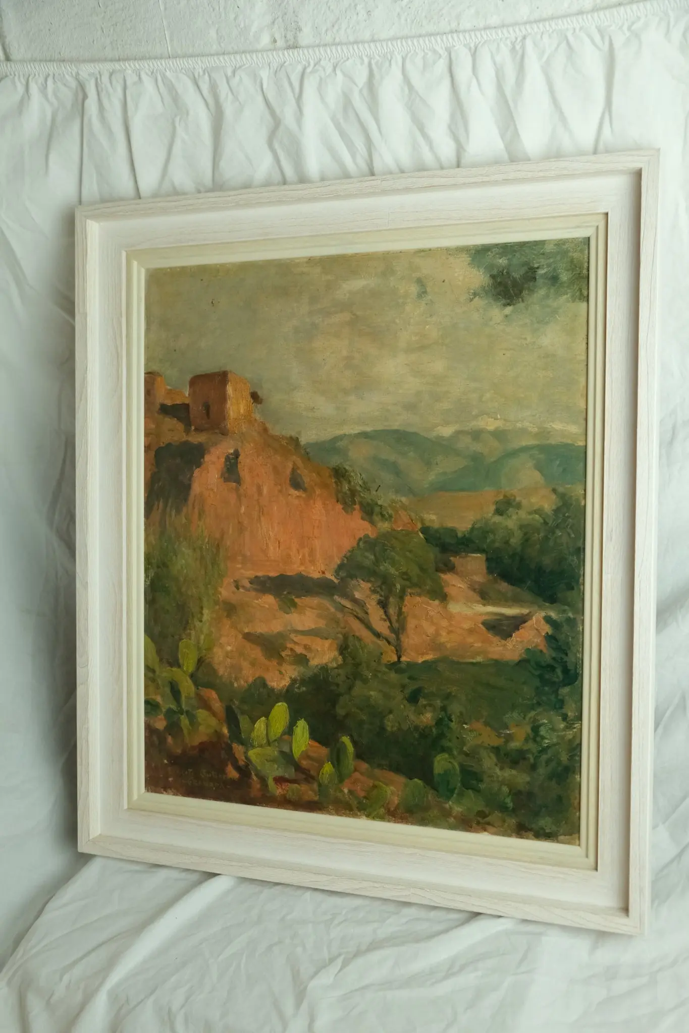 Pintura del Siglo XX de Paisaje con Edificios, Arte y Pintura, Primera mitad del siglo XX · vista 3/8