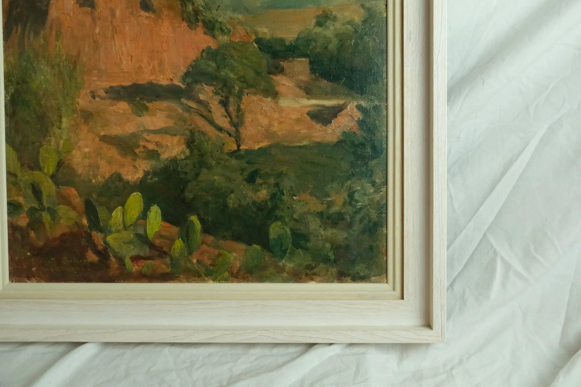 Pintura del Siglo XX de Paisaje con Edificios, Arte y Pintura, Primera mitad del siglo XX · vista 5/8
