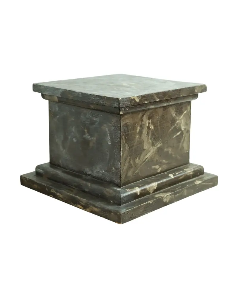 Base de Escultura del Siglo XX en Madera, Objetos Decorativos, Primera mitad del siglo XX · vista 3/6