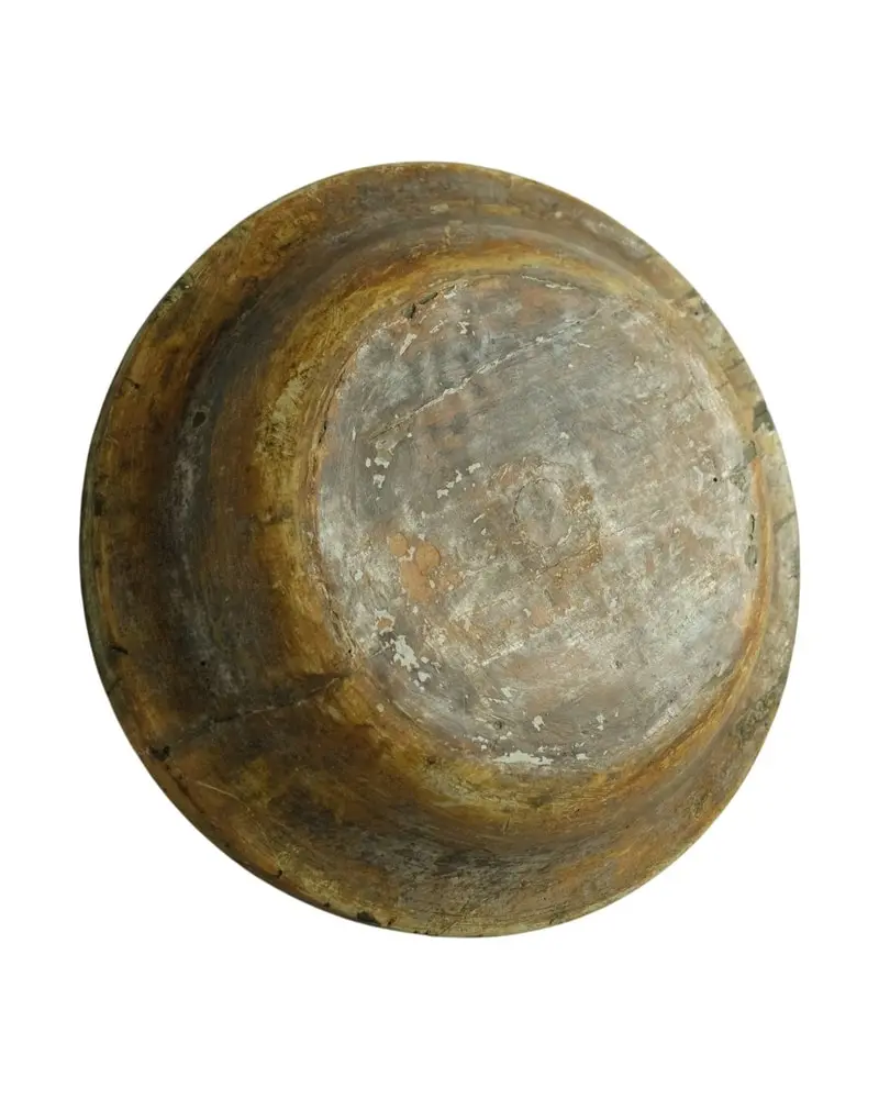 Plato Antiguo del Siglo XIX en Madera, Objetos Decorativos, Siglo XIX · vista 2/6
