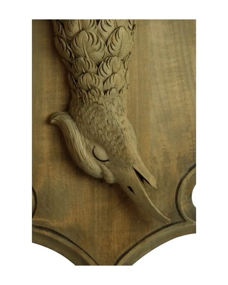 Paneles de Madera del Siglo XIX con Relieves de Caza, Objetos Decorativos, Siglo XIX · vista 8/13