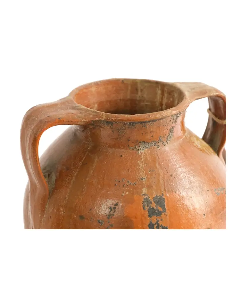 Jarra de Barro del Siglo XIX con Asas, Objetos Decorativos, Siglo XIX · vista 7/8