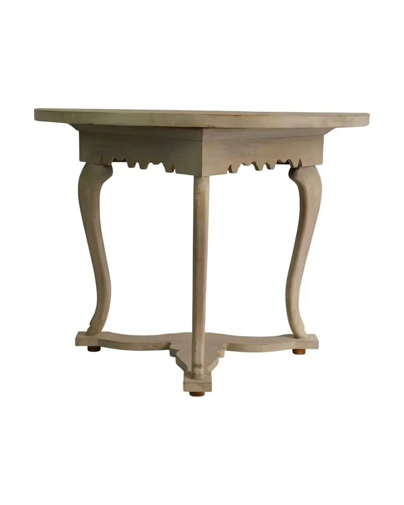 Mesa Consola del Siglo XIX en Madera Clara, Mesas, Siglo XIX · vista 3/15