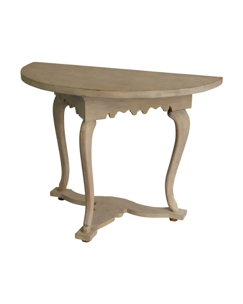 Mesa Consola del Siglo XIX en Madera Clara, Mesas, Siglo XIX · vista 4/15