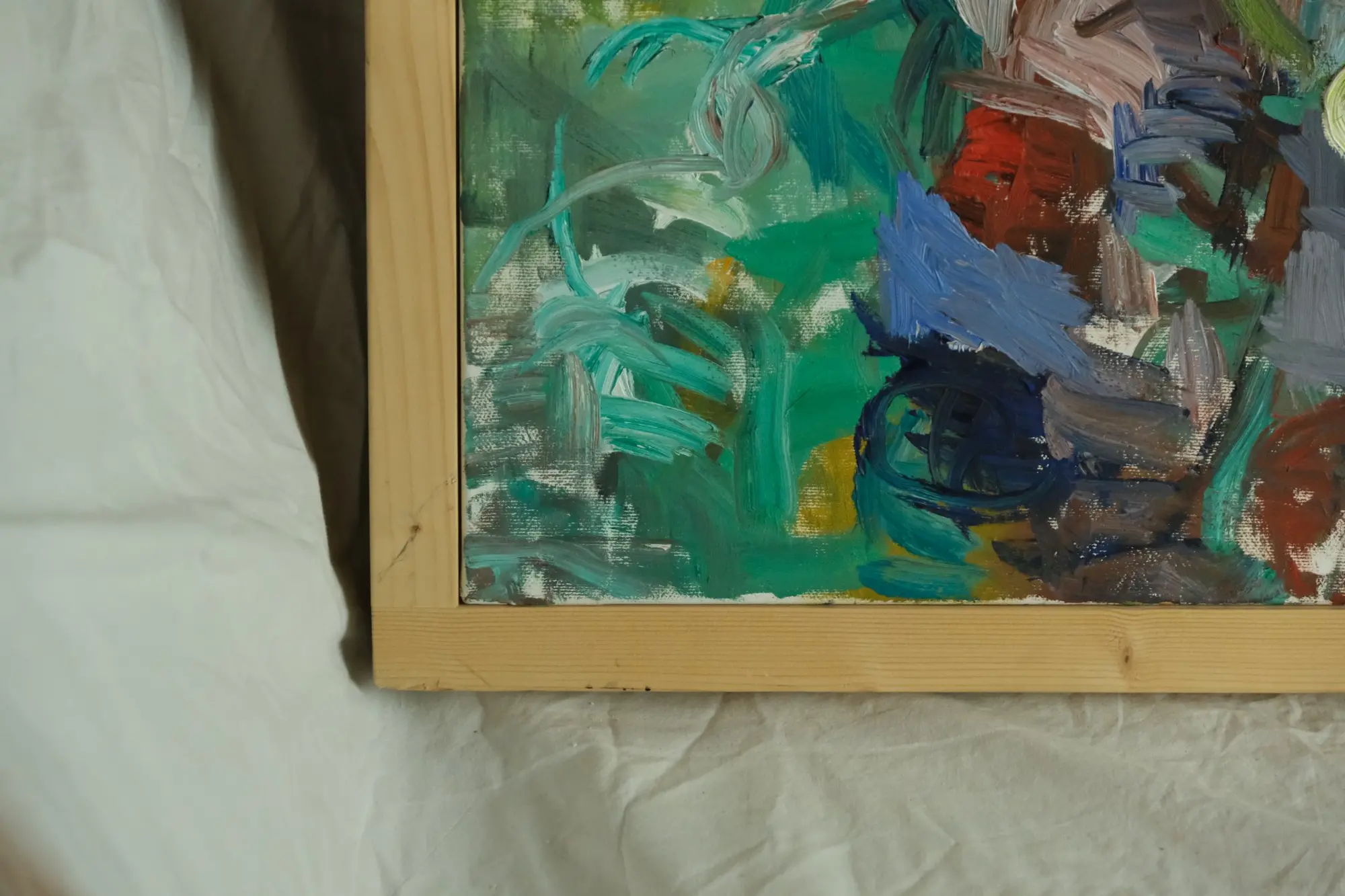 Pintura Abstracta del Siglo XX con Firma, Arte y Pintura, Primera mitad del siglo XX · vista 2/10