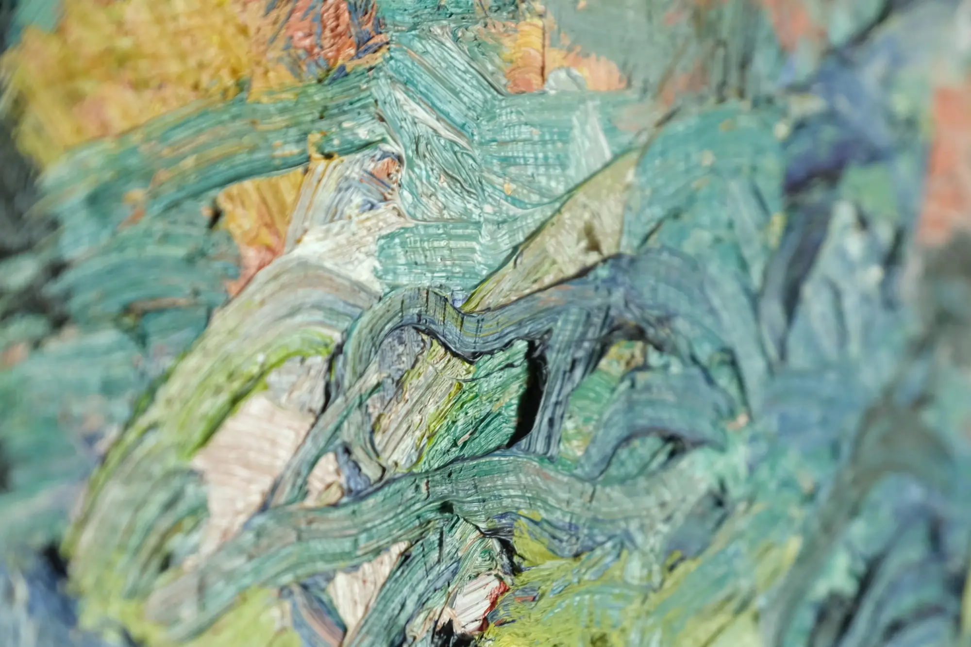 Pintura Abstracta del Siglo XX con Firma, Arte y Pintura, Primera mitad del siglo XX · vista 6/10