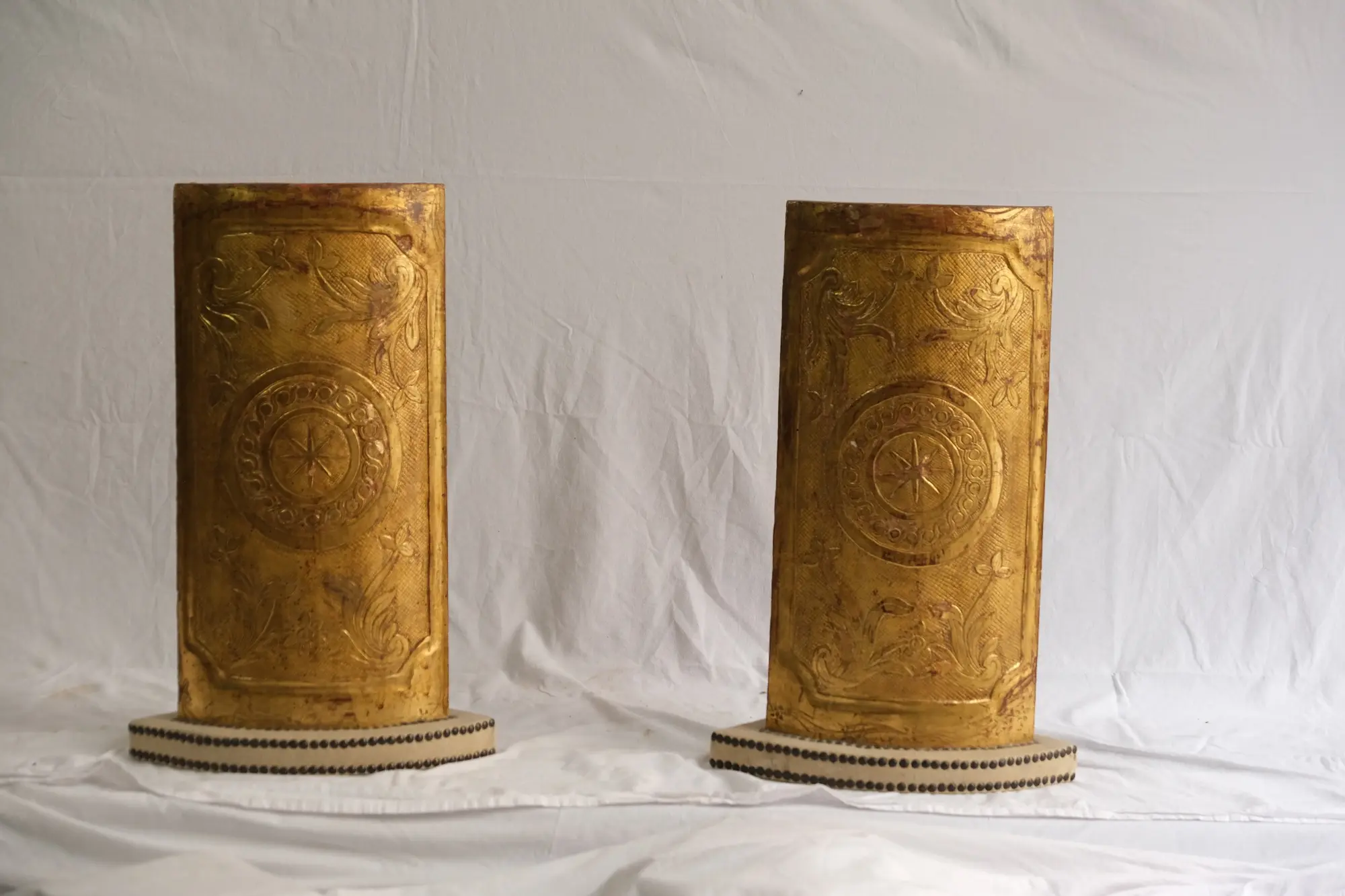 Soporte de Libros del Siglo XIX en Bronce Dorado, Objetos Decorativos, Siglo XIX