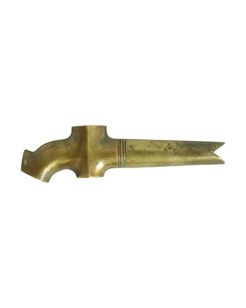 Antiguo Soplador de Bronce del Siglo XX con Doble Salida