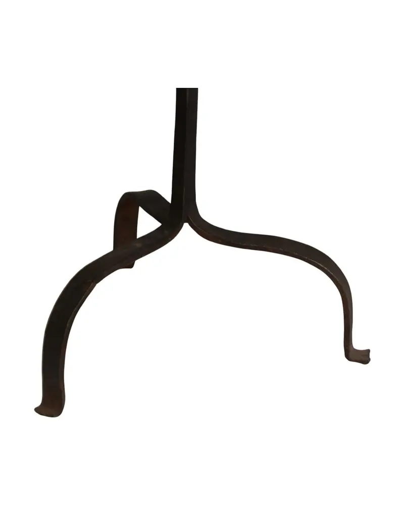 Soporte de Hierro del Siglo XIX con Diseño Torcido, Herrería y Metal, Siglo XIX · vista 5/7