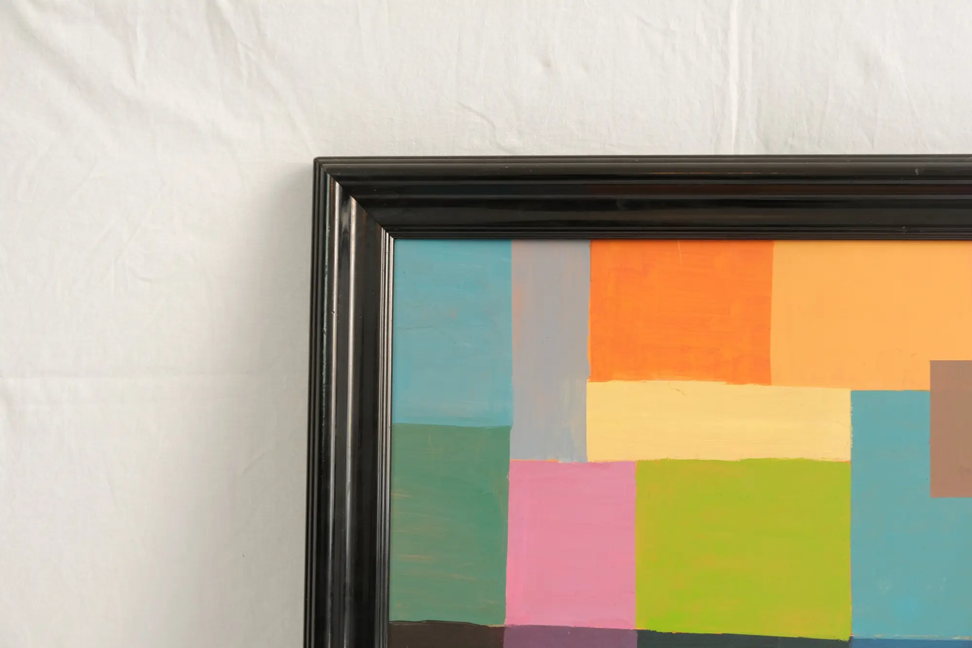 Cuadro Abstracto del Siglo XXI en Colores Vibrantes, Arte y Pintura · vista 5/8