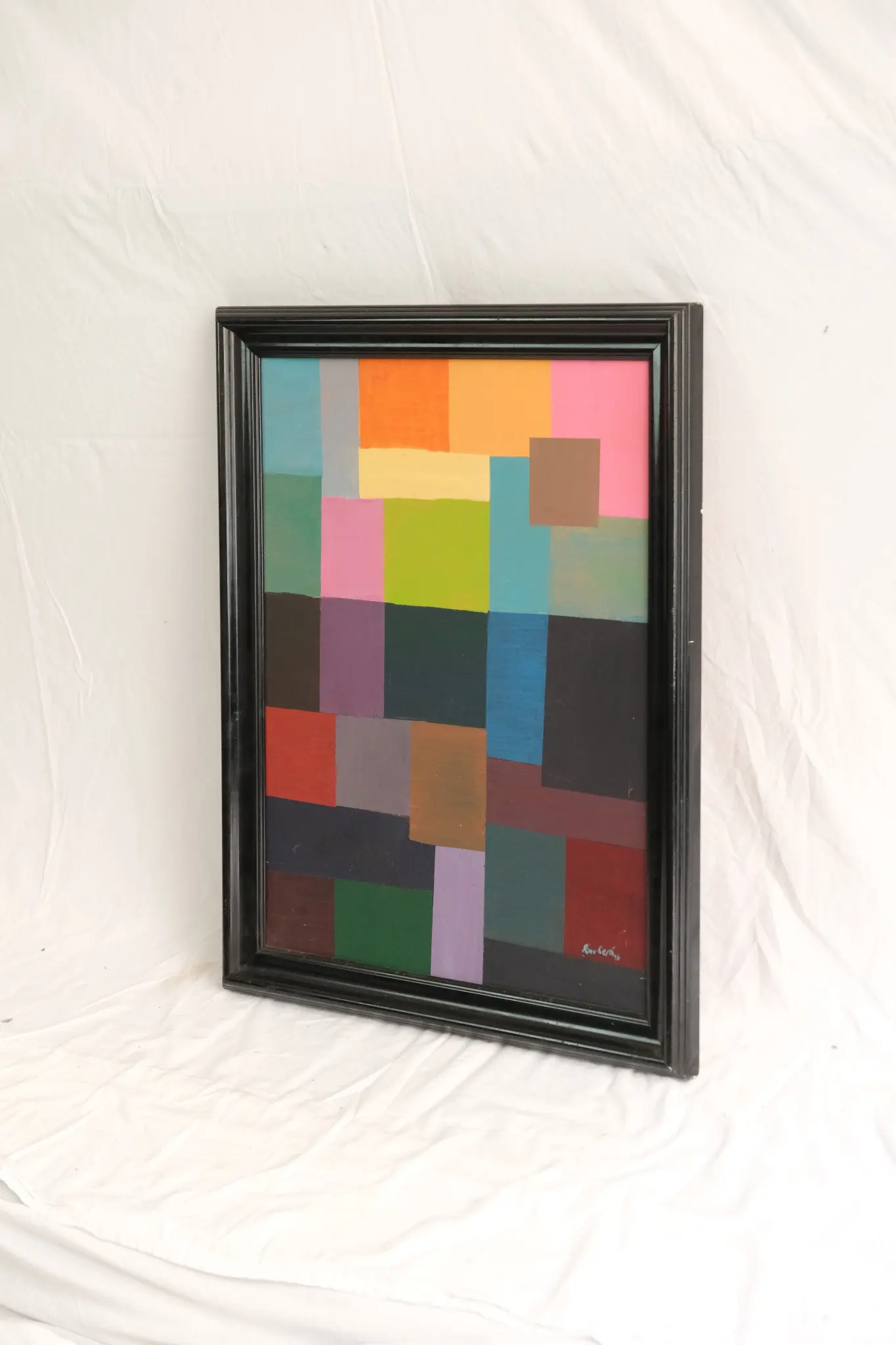 Cuadro Abstracto del Siglo XXI en Colores Vibrantes, Arte y Pintura · vista 2/8