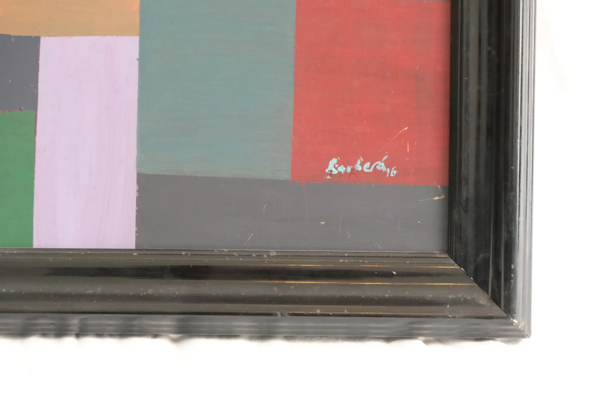 Cuadro Abstracto del Siglo XXI en Colores Vibrantes, Arte y Pintura · vista 4/8