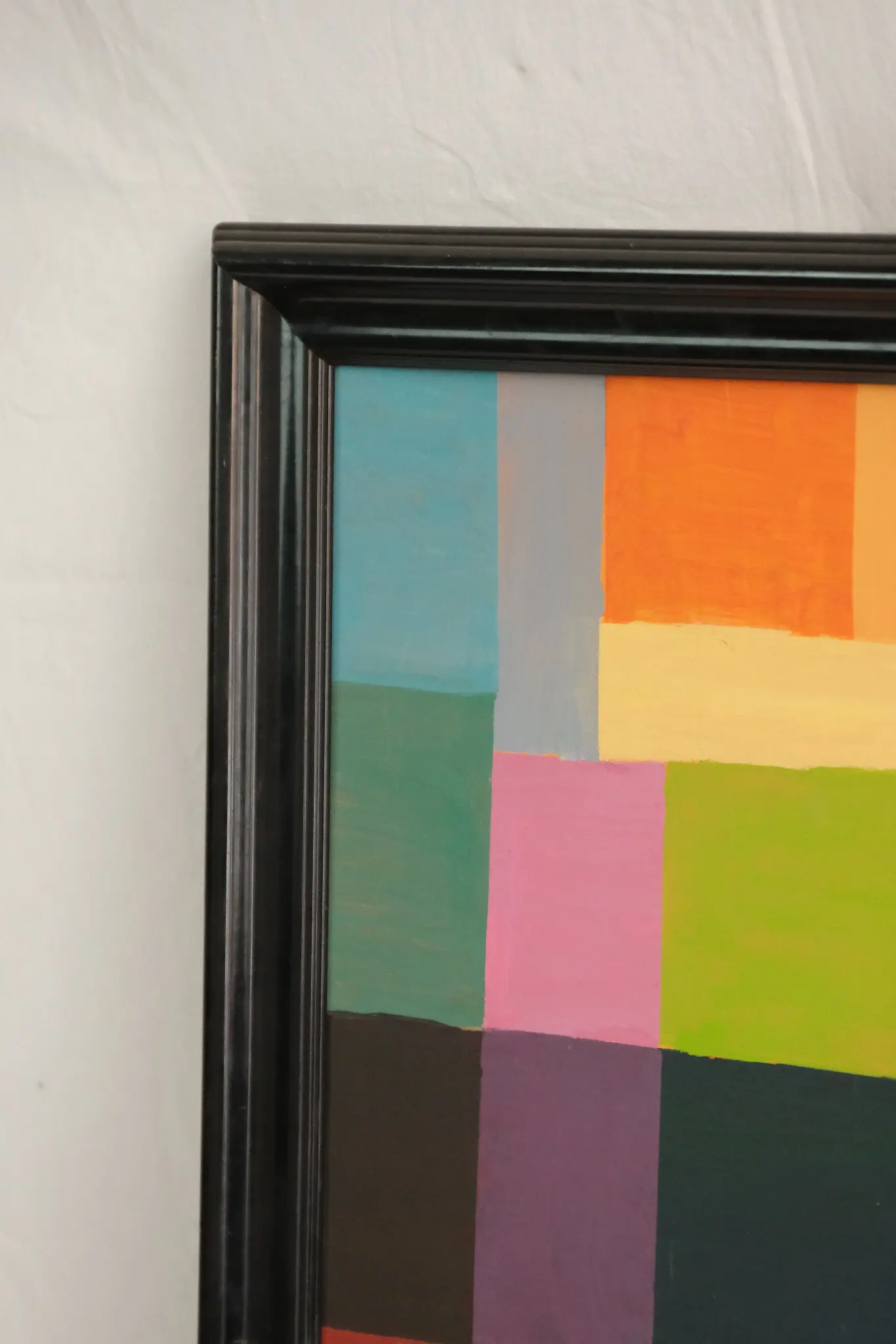 Cuadro Abstracto del Siglo XXI en Colores Vibrantes, Arte y Pintura · vista 3/8